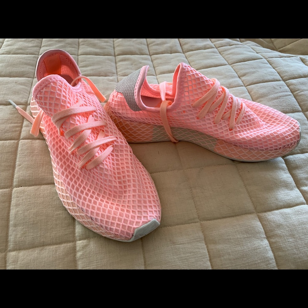 Adidas Deerupt Net Lace Up Sneakers